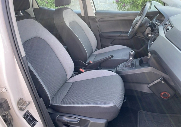 Seat Ibiza cena 56457 przebieg: 15610, rok produkcji 2019 z Rydułtowy małe 596